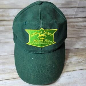 John Deere Gearbox Collectible Illinois Embroidered Trucker Adjustable Hat Cap